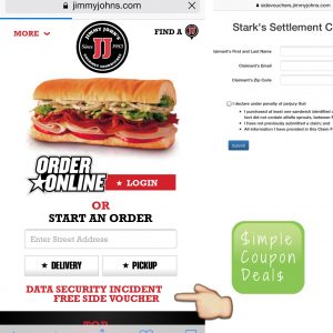 Jimmy Johns coupons codes image