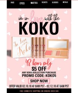 Kylie Cosmetics Coupon Discount 15%